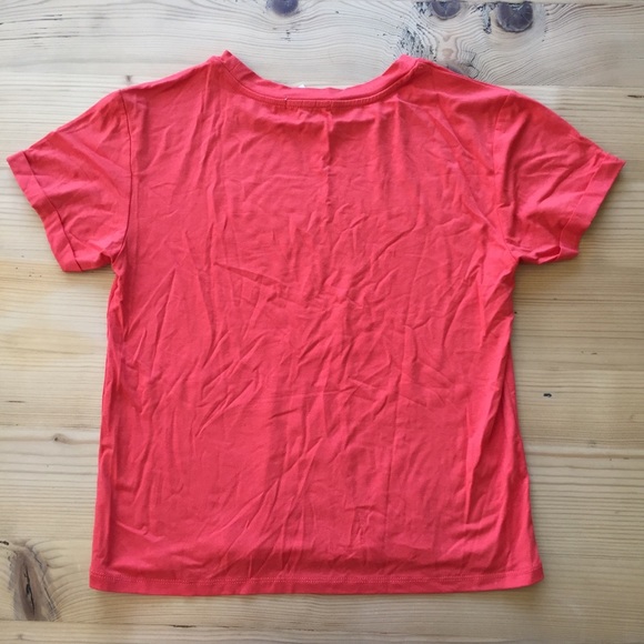 Forever 21 graphic tee red orange size S EUC - Picture 3 of 6